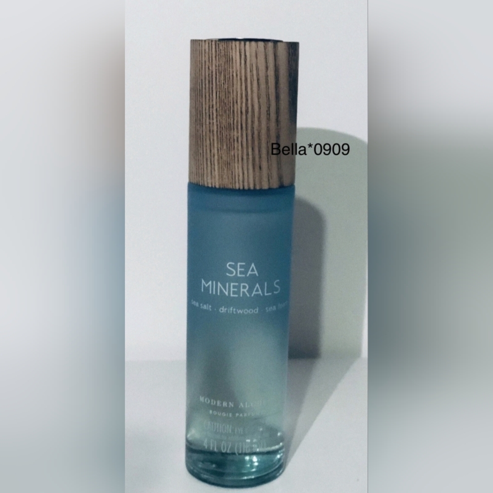 Modern Alchemy Bougie Parfumée ~Sea Minerals~| DIFFUSER 4oz |118 ML. RARE
